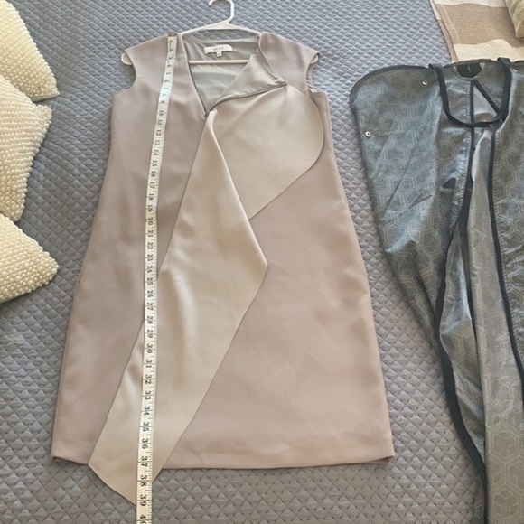 REISS dress Sherwood Cora beige shift dress - Picture 14 of 14